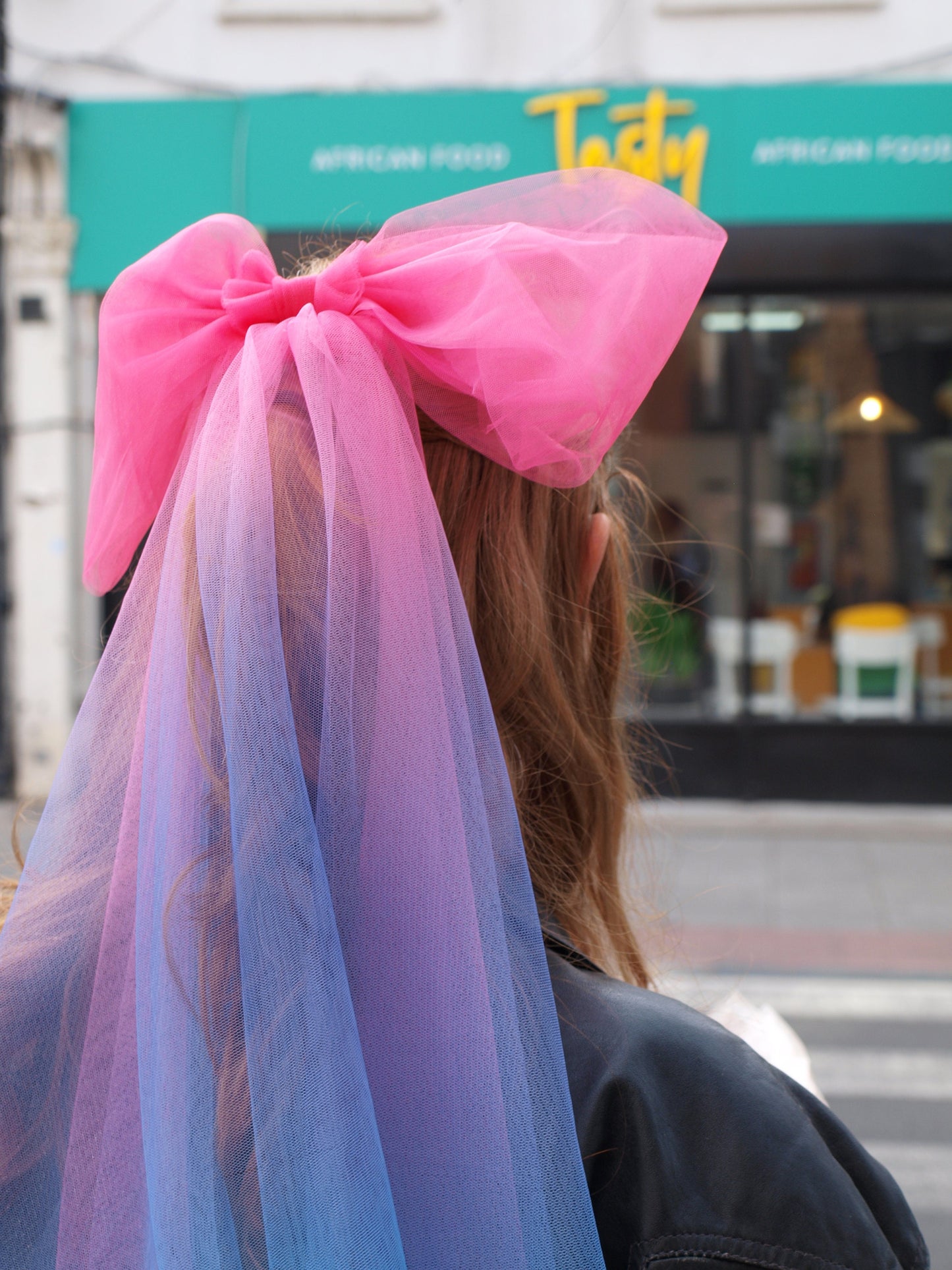 Rainbow Veil / Colourful Bridal Veil
