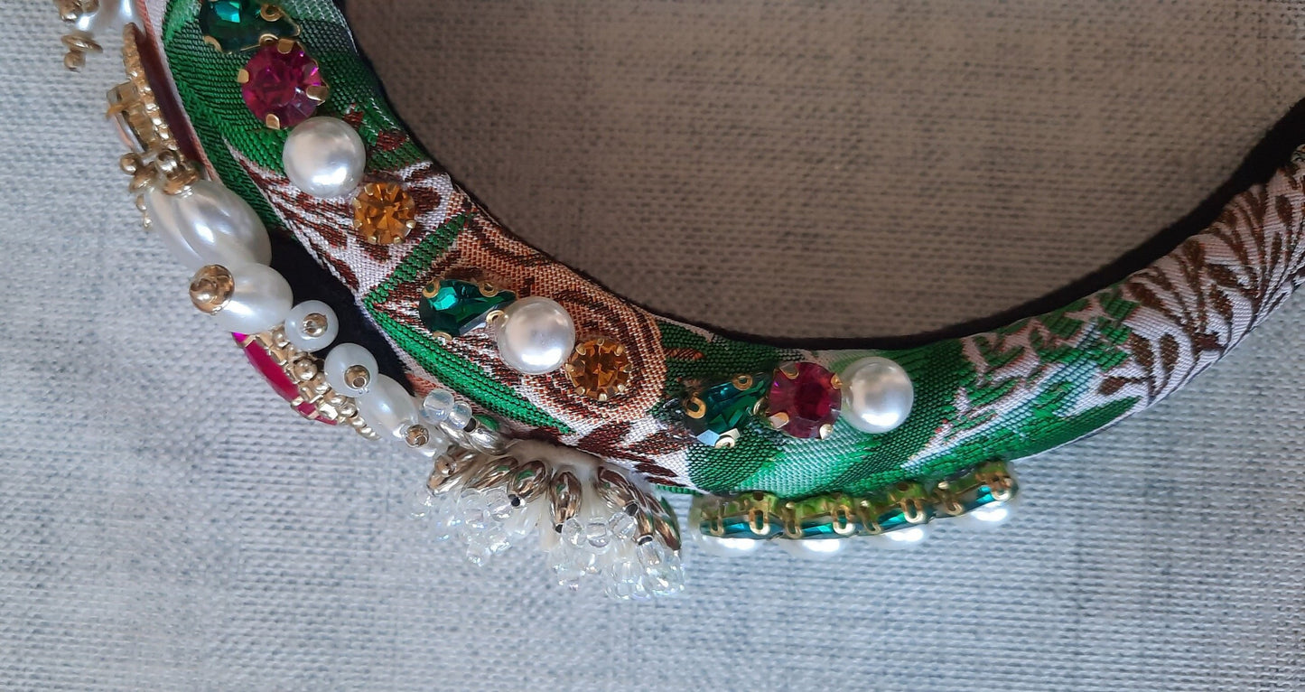 Bride & bridesmaid headbands / hen-do hairband / honeymoon headbands / beaded pretty headband