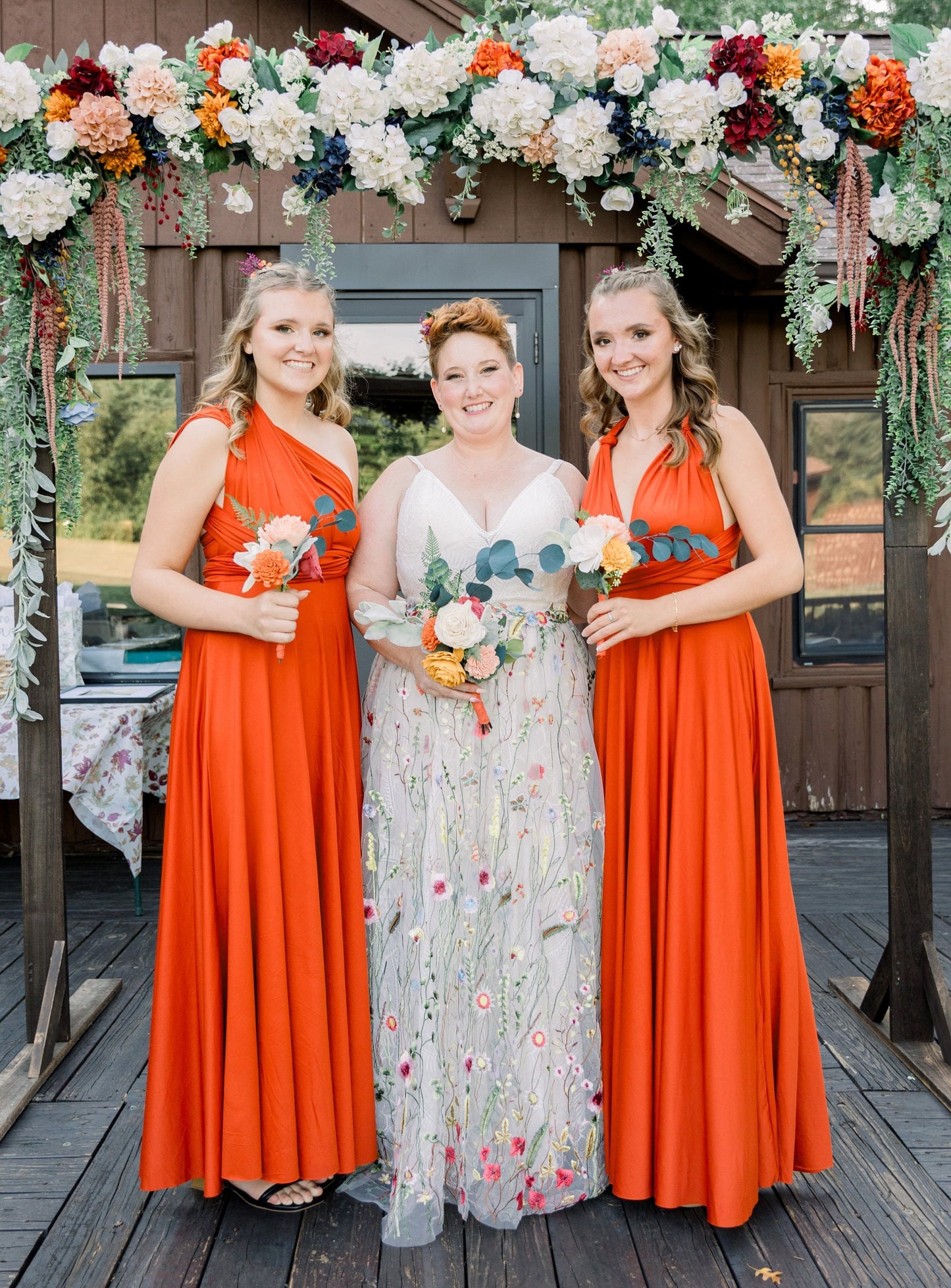 Detachable Bridal Skirt / Floral Overskirt / Embroidered Wedding Skirt / Floral Wedding Skirt / Wedding Separates / Custom Wedding Skirt